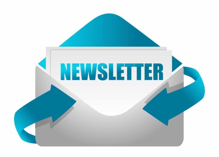 newsletter taux d'inscription