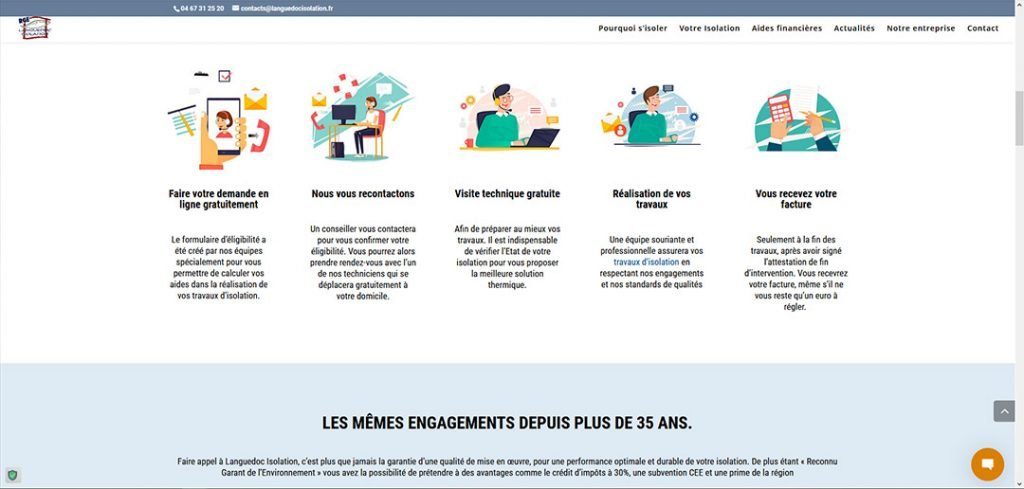 siteweb languedoc isolation