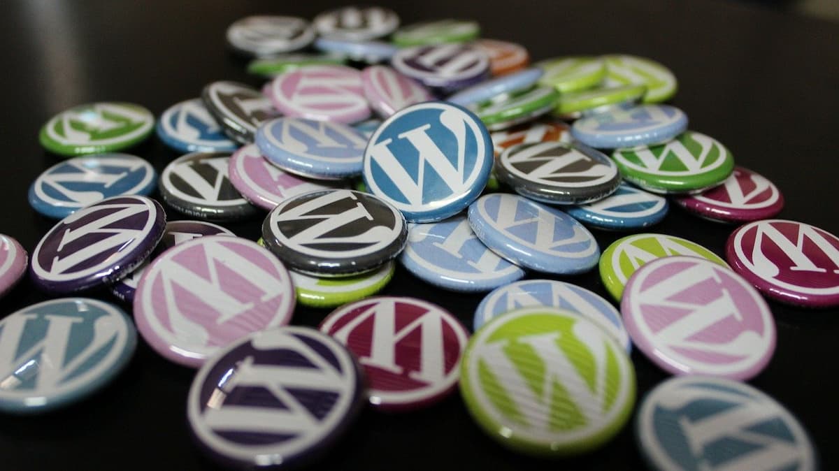 wordpress pins "W" de WordPress
