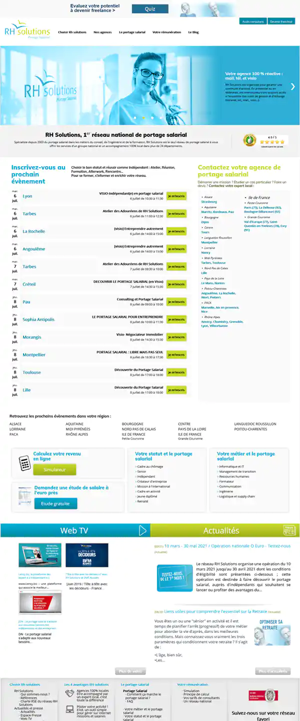 rh soluions homepage