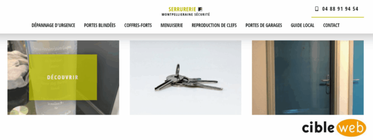 Article Serrurerie Montpellieraine