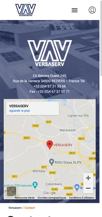 responsive version versaserv