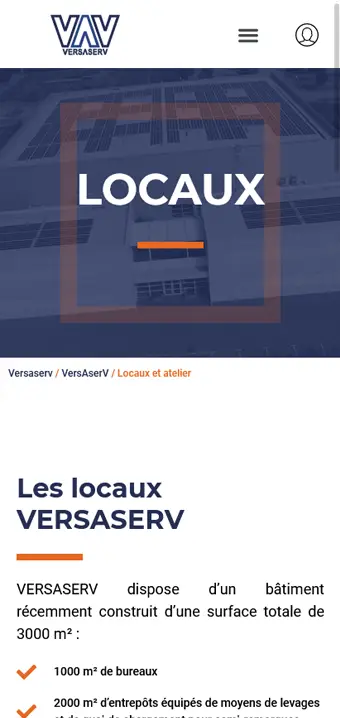 responsive version versaserv