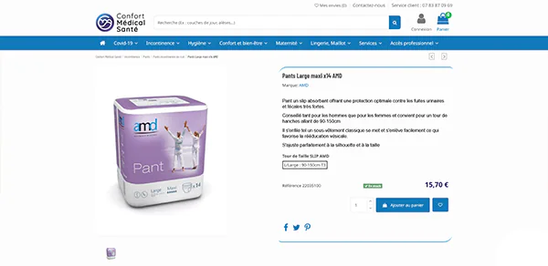 confort medical sante produit