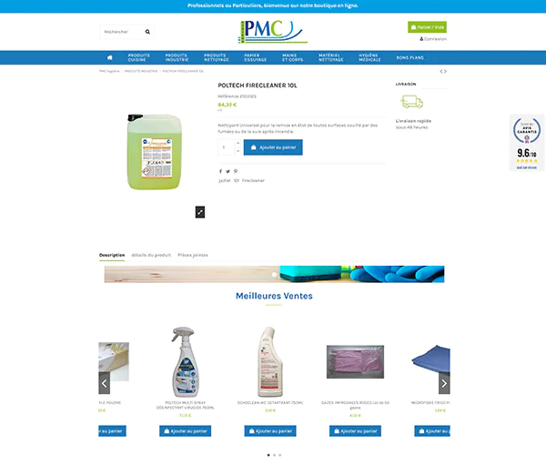 pmc hygiene product