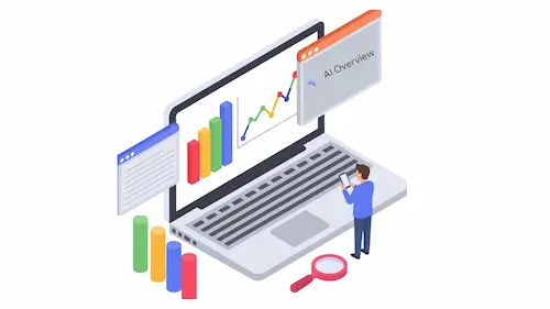 ai overviews trafic web