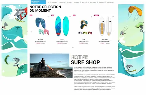 migration prestashop surfone leucate