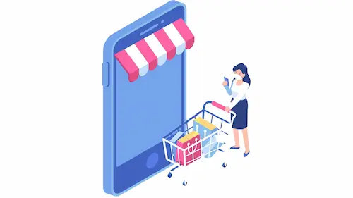 e-commerce physique