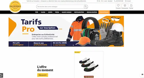site prestashop fajepro